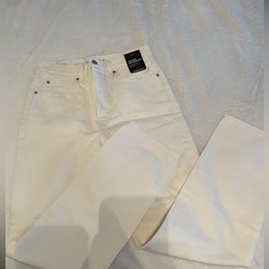 Levi's Women's Straight Leg Jeans - Cream